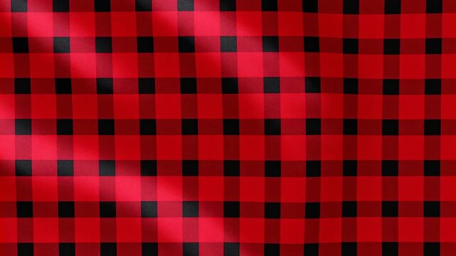 A textured pattern featuring red and black checkered squares.