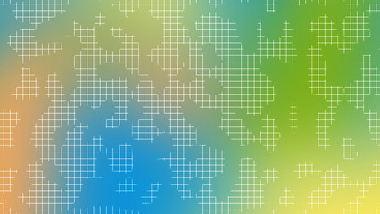 Abstract Pixel Mesh Gradient Grid Background design