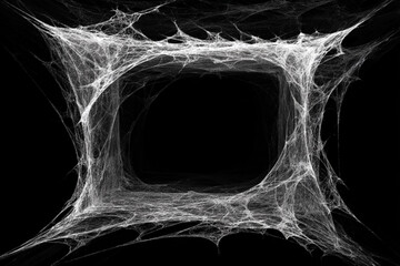 Spooky Spiderweb Overlays: Eerie Halloween Backgrounds with Creepy Cobwebs and Frightening Arachnid Webs for Haunted House Decor, Scary Party Invitations, and Spine-Chilling Digital Artwork
