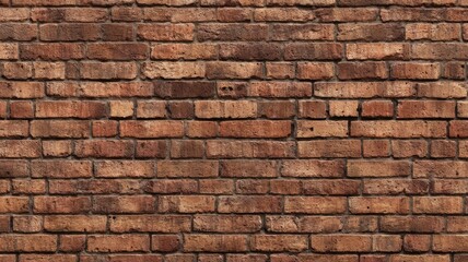 Obraz premium Textured brick wall with earthy tones. Artificial intelligence image