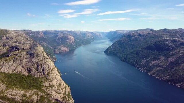 Preikestolen or Pulpit Rock