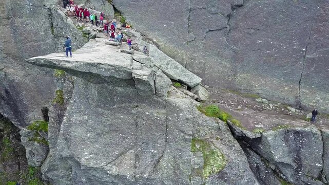 Trolltunga or Troll Tongue, Norway