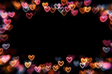 Glowing Heart Overlays: Romantic Light Effects for Valentine's Day, Wedding, and Anniversary Photos