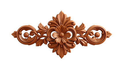 carved wooden carved ornament