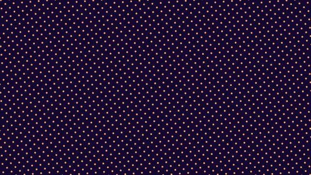Dark blue background adorned with white dots forming a grid pattern. The contrast of colors provides a visually striking and organized aesthetic