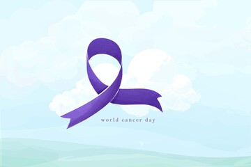 purple ribbon cancer epilepsy awareness day