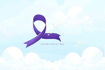 purple ribbon cancer epilepsy awareness day