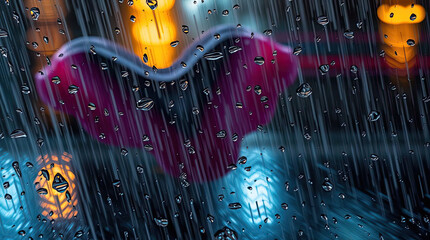 rain drops on the window