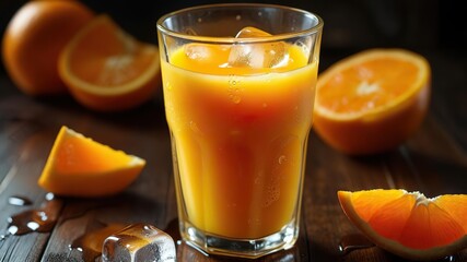 glass of orange juice
