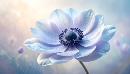 Obraz premium Pastel Anemone Harmony