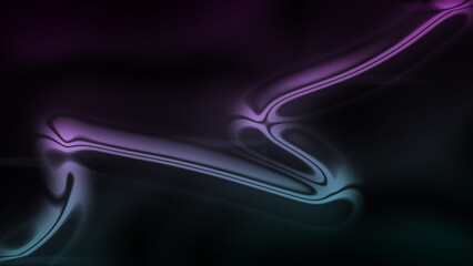 Abstract wavy liquid lines in stunning purple and teal gradient colors, creating a dynamic, fluid motion effect, perfect for modern digital backgrounds, technology concepts, artistic designs, and eleg