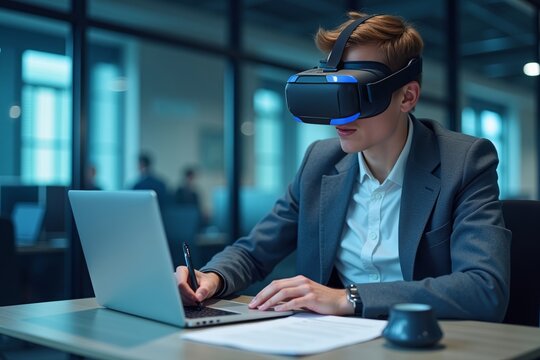 Digital Entrepreneur: Using Virtual Reality for Contract Signing and Review in a Futuristic Office Environment - Examining the Use of Digital Signatures