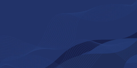 Dark blue premium background design with diagonal dark blue line pattern. Premium background design with diagonal dark blue stripes pattern. Vector horizontal template for digital luxury business eps7