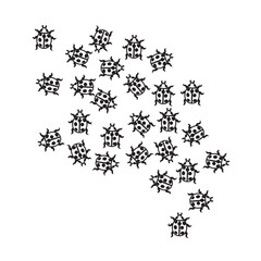 Swarm of Ladybugs