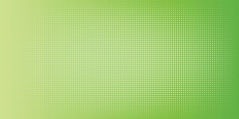Vibrant Green Gradient Background With Halftone Dot Pattern For Modern Design