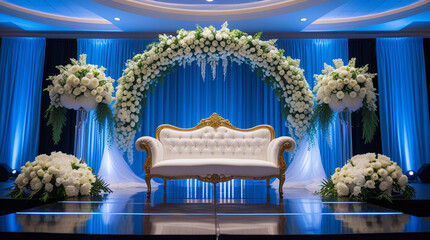 Modern Elegant Wedding Stage