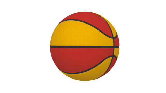 Elevate your game with this vibrant basketball, perfect for sports promotions or athletic themed designs, showcasing energy and competitive spirit in a dynamic way
