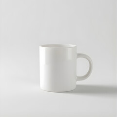 Fototapeta premium Clean white mug