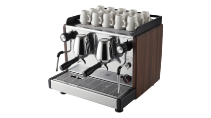Elevate Your Cafe Experience with a Stunning Commercial Espresso Machine Ready to Brew Rich Coffee for Discerning Customers at Your Establishment
