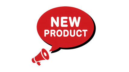 Announcing new product launch with megaphone promotion, generating excitement for innovative solutions that drive market growth and customer satisfaction