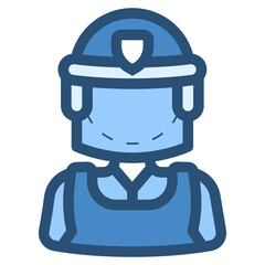 riot police icon