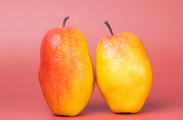 A beautiful ripe pear