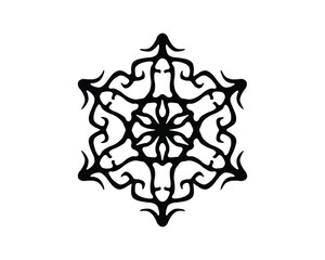 Ornamental Mandala Vector Design &ndash; Symmetrical Decorative Floral Pattern Illustration