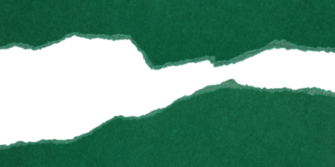 green torn or ripped paper isolated on transparent png background,realistic torn cardboard paper edges,torn or ripped green paper frame,christmas decoration,green torn paper background