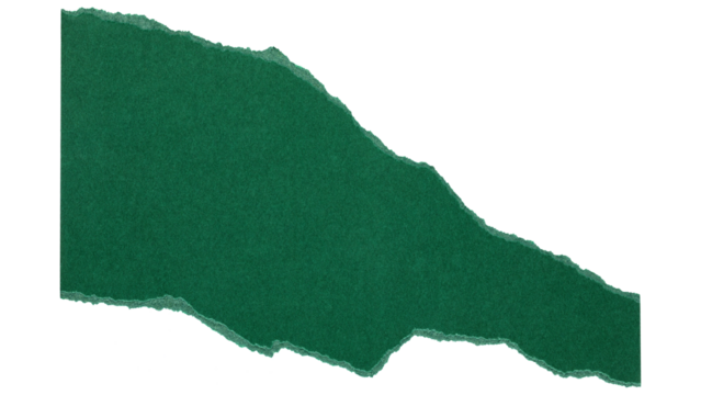 green torn or ripped paper isolated on transparent png background,realistic torn cardboard paper edges,torn or ripped green paper frame,christmas decoration,green torn paper background - Powered by Adobe