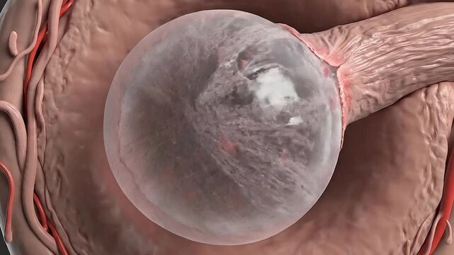 Intravascular Flow of Red Blood Cells and Clot Formation in a Diseased Artery Microscopic View
