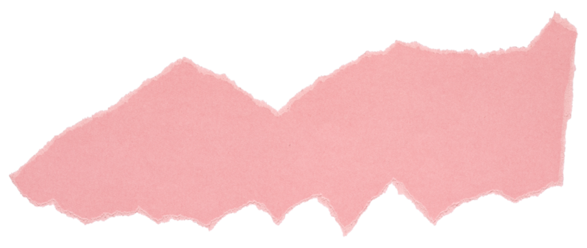 pink torn or ripped paper isolated on transparent png background,realistic torn cardboard paper edges,torn or ripped pink paper frame,design decoration,pink torn paper background