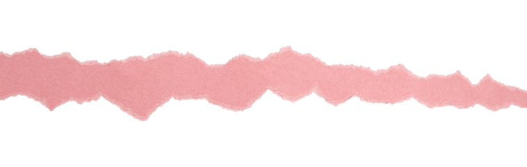 pink torn or ripped paper isolated on transparent png background,realistic torn cardboard paper edges,torn or ripped pink paper frame,design decoration,pink torn paper background