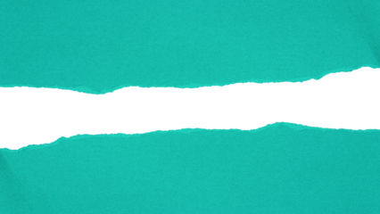 blue torn or ripped paper isolated on transparent png background,realistic torn cardboard paper edges,torn or ripped cyan paper frame,design decoration,cyan torn paper background