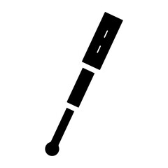 baton stick glyph icon