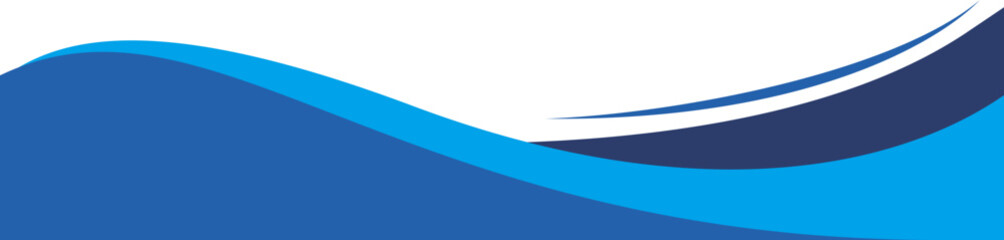 Business Wave Footer