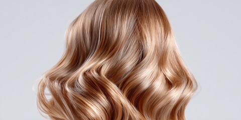 Fototapeta premium Woman with long blonde hair
