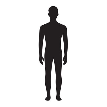 silhouette of a man