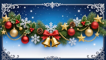 Christmas backgrounds mockup