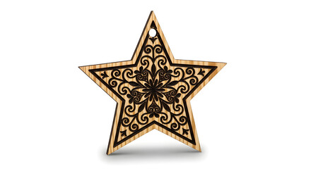 gold star on white background
