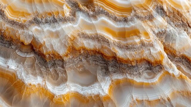 Video Close-up view of a smooth marble surface with subtle veining and grain patterns