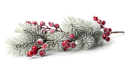 christmas tree decoration isolated on white background