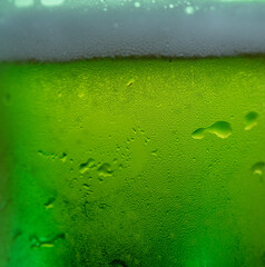 water drops on glass