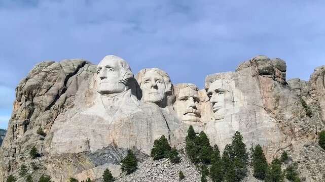 Mount Rushmore National Memorial, South Dakota.