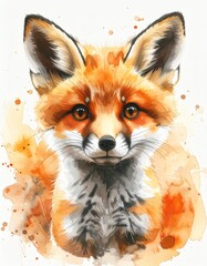 Obraz premium Playful Baby Fox