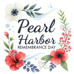 Pearl Harbor Remembrance Day Tribute, Remembering December 7th 1941, Honor and Memory Pearl Harbor Heroes, Patriotic Flags and Veterans Remembrance Day, Historic World War Memorial Reflection