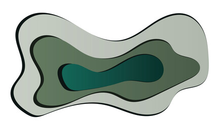 Green abstract background with texture and color gradation. Suit for banner, backdrop, poster and others