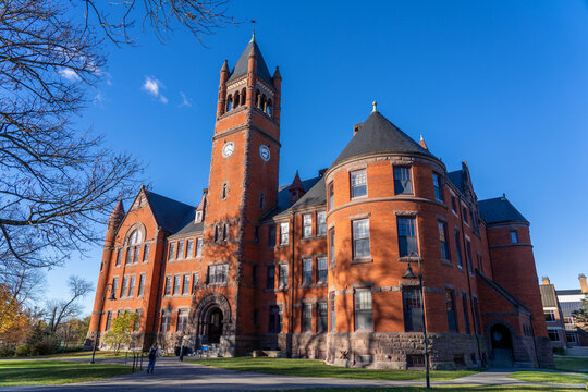 Glatfelter Hall on the Gettysburg College Campus in Pennsylvania