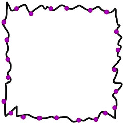 Set of grunge crayon textured whimsical frames. Hand drawn pencil, chalk, charcoal, pastel design element for Christmas, New Year, Birthday, Valentines day cards, wedding invitation, restaurant menu