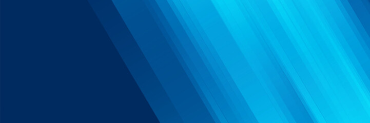 Obraz premium modern blue abstract background with elegant bright diagonal lines