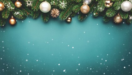 Festive christmas decoration indoor setting holiday ornaments winter environment top-down view celebratory concept for seasonal joy and cheer